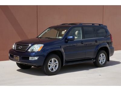 06 lexus gx470 4x4 leather 3rd row seating running board heated power seats!!!