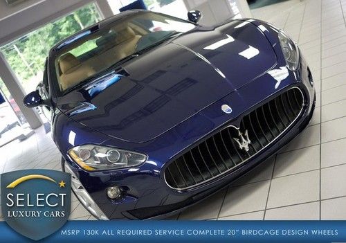 Msrp $130k 1owner granturismo 20 birdcage whls alcantara headliner wood steering