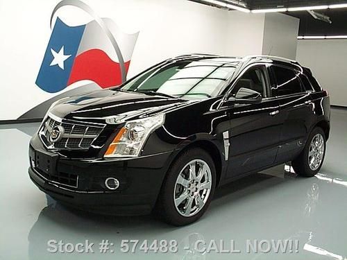 2010 cadillac srx performance pano sunroof nav 20's 53k texas direct auto