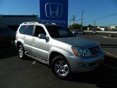 06 gx470 suv 4.7l v8 3rd row leather heated seats moonroof awd 4wd 4x4 1 owner