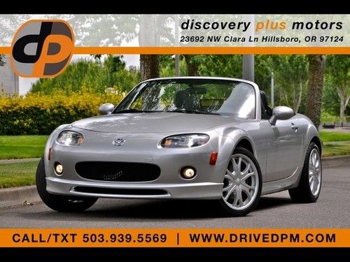 2008 mazda mx-5 miata grand touring 6 speed manual 2-door convertible