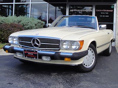 1986 mercedes benz 560sl 49k original mile car very nice example