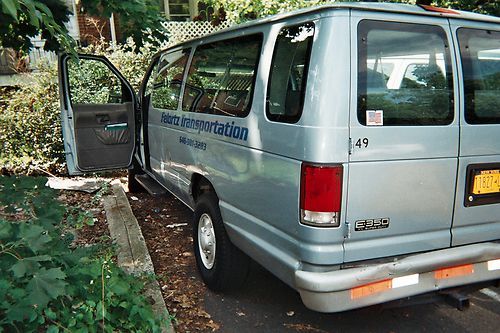 Baby blue passenger van, great, like a tank condition,  strong triton engene