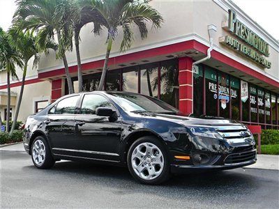 2010 ford fusion se sedan manual bluetooth cruise clean carfax low miles