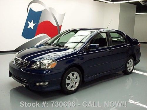 2006 toyota corolla s auto ground effects alloy wheels texas direct auto