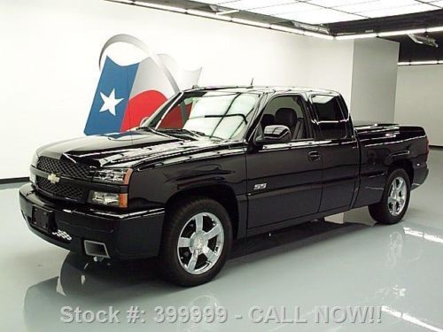 2004 chevy silverado ss ext cab awd/4x4 htd leather 54k texas direct auto