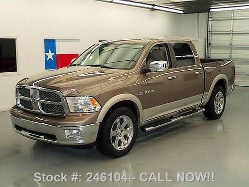 2010 dodge ram laramie crew hemi sunroof leather 33k mi texas direct auto