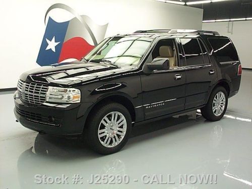 2007 lincoln navigator ultimate 4x4 elite sunroof nav!! texas direct auto