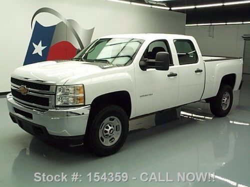 2012 chevy silverado 2500 work truck crew 6pass tow 44k texas direct auto