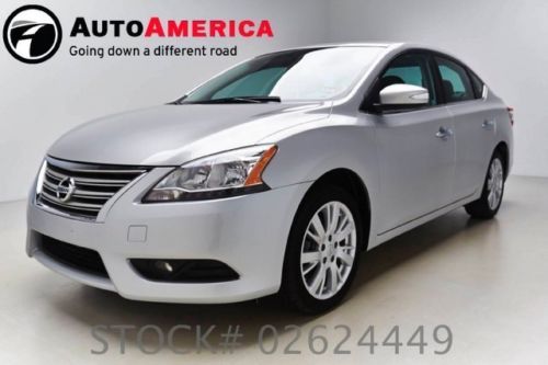 38k one owner miles 2013 nissan sentra sedan i4 cvt sl heated leather pwr window