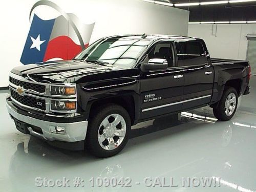 2014 chevy silverado ltz texas ed crew nav rear cam 11k texas direct auto