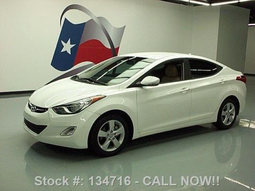 2012 hyundai elantra gls sedan auto alloy wheels 19k mi texas direct auto