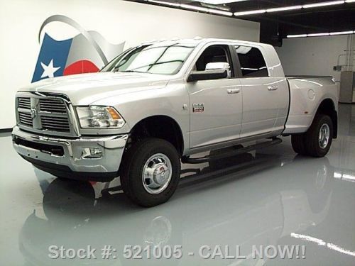 2011 dodge ram 3500 laramie mega 4x4 diesel drw nav 53k texas direct auto