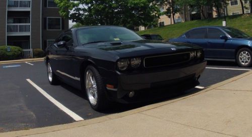 Dodge challenger 2010 r/t classic, 6-spd, black, leather