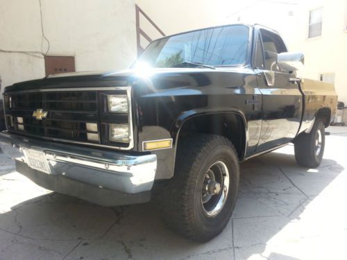 1981 k10 1500 silverado 4x4 short bed