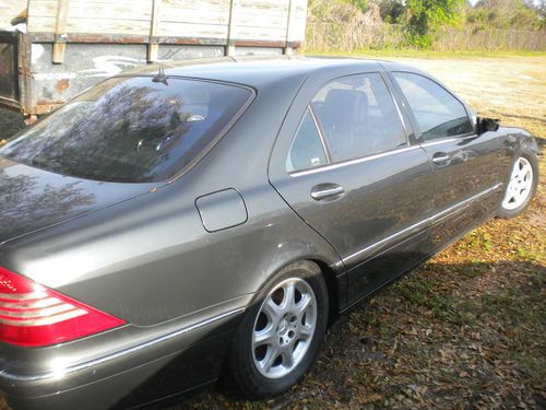 2003 mercedes s500 s-500 no reserve!!!