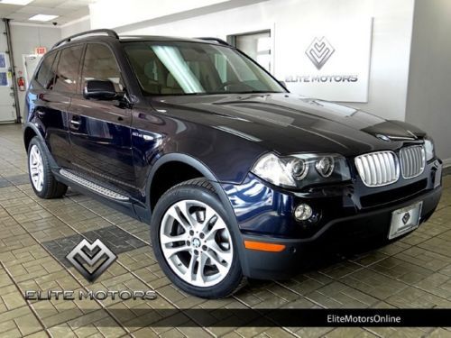 08 bmw x3 awd navi gps heated seats 1-owner