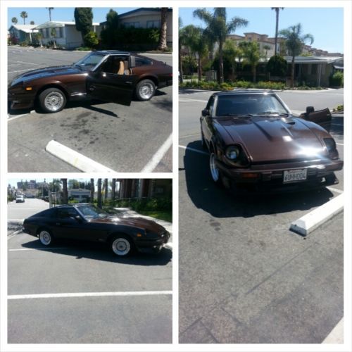 1982 datsun 280zx  turbo, t-tops,