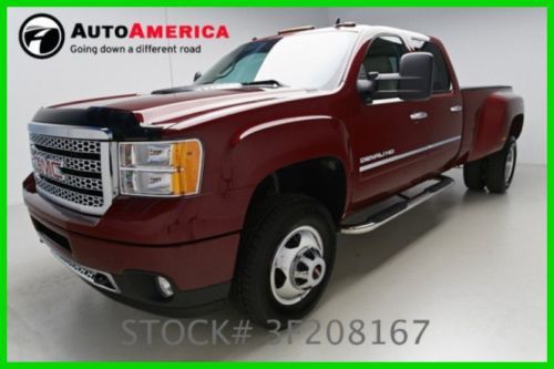 We finance! 4809 miles 2013 gmc sierra 3500hd denali diesel