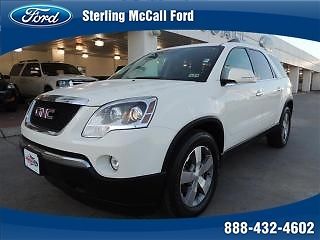 2012  acadia awd  slt2  power lift gate back-up camera leather seats xm radio