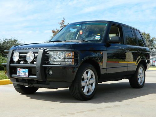 2004 land rover range rover hse sport utility 4-door 4.4l