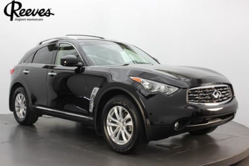 2011 infiniti fx35 rwd 4dr low mileage  disc brakes 7-speed a/t