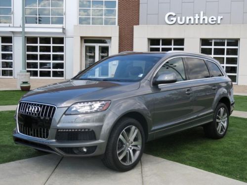 Quattro 4dr diesel suv 3.0l nav third row seat cd awd warranty roof - power moon