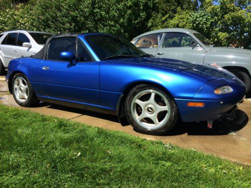 1994 mazda flyin&#039; miata fm2 turbo, fully built, no rust, laguna blue