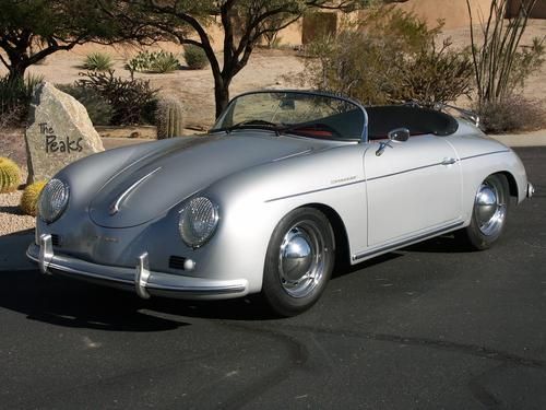 1957 porsche speedster 356  replica / 1915 cc 90 hp / loaded