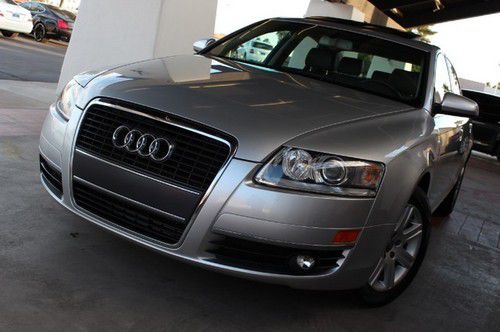 2006 audi a6. 3.2l. auto. premium pkg. clean in/out. 1 owner. clean carfax.