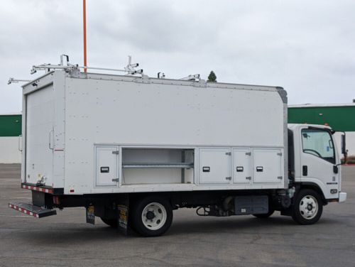 2020 isuzu nrr 16ft utility plumber box truck diesel