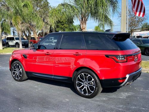 2021 land rover range rover sport hse silver edition firenze/tan loaded carfax