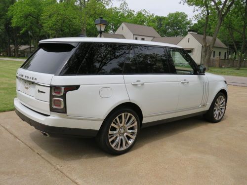 2020 range rover sv autobiography lwb msrp new $211,549