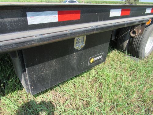 2021 hull-porter trailers hd flatbed gooseneck 42&#039; tilt bed