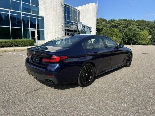 2021 bmw 5-series m550i xdrive clean carfax must see like new