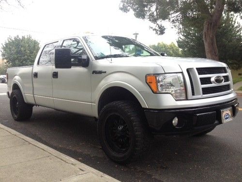 2010 ford f-150 lariat crew cab pickup 4-door 5.4l (2.5 years full warranty)