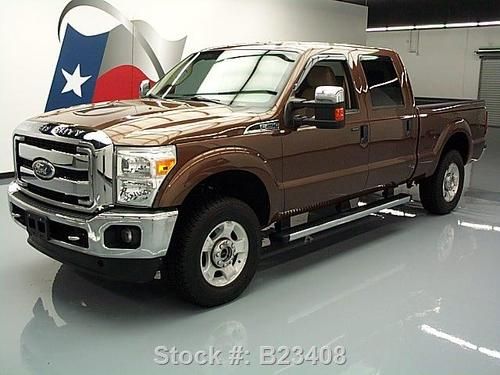 2011 ford f-250 4x4 xlt crew cruise ctrl tow pkg 54k mi texas direct auto