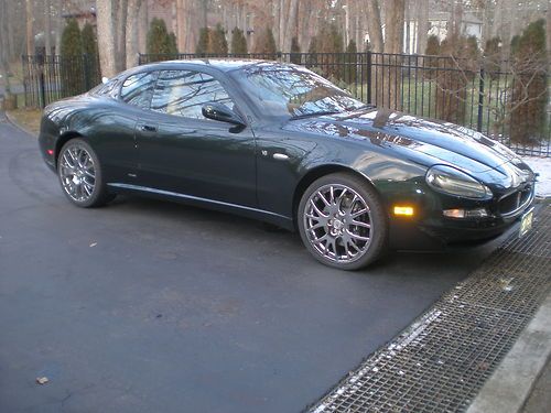 2004 maserati coupe cambiocorsa+f1+skyhook+nav+15k miles &amp; loaded!