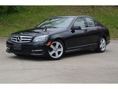 Clean carfax!! 2011 c300 4matic sport, all-wheel drive, heated seats, clean car!