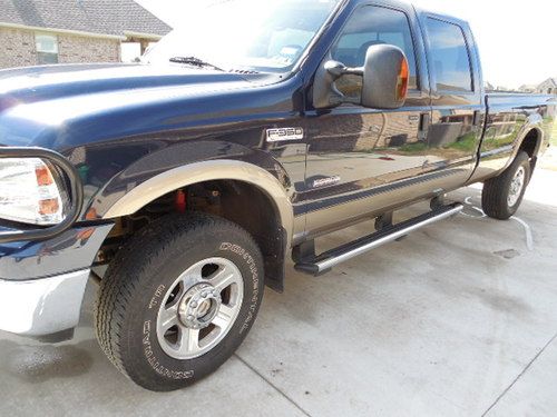 2005 ford f-350 super duty lariat crew cab pickup 4-door 6.0l