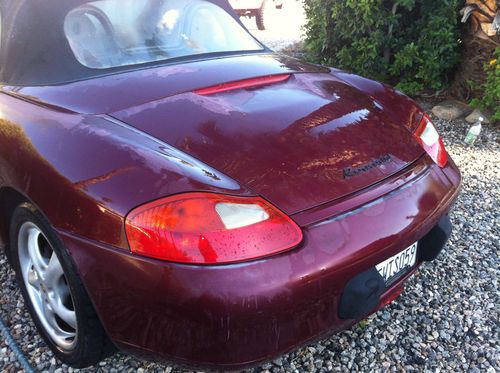 1999 porsche boxster, 986, convertible, automatic / tiptronic, 180,500 mi ca usa