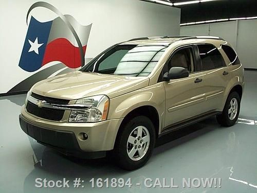 2005 chevy equinox ls cruise ctrl roof rack alloys 40k texas direct auto