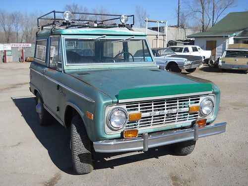 1972 bronco sport "awesome unmolested survivor"!