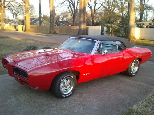 1968 pontiac gto base convertible tribute with big block