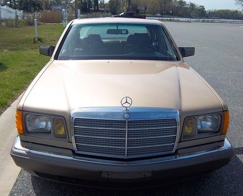 1985 mercedes-benz 380se base sedan 4-door 3.8l