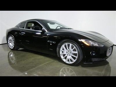 2009 maserati granturismo coupe 20" birdcage rims rosewood interiors