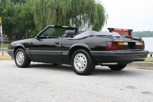 1986 Ford mustang gt 5.0 convertible for sale #4