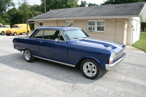 63 chevy ii nova ss 4 speed, vintage air, 327