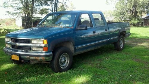 1998 chevy 3500 crew cab long box 4x4