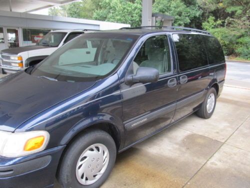 2003 chevrolet venture plus mini passenger van 4-door 3.4l no reserve